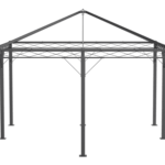 3D Modell Pavillon Torino in pulverbeschichteter Ausführung